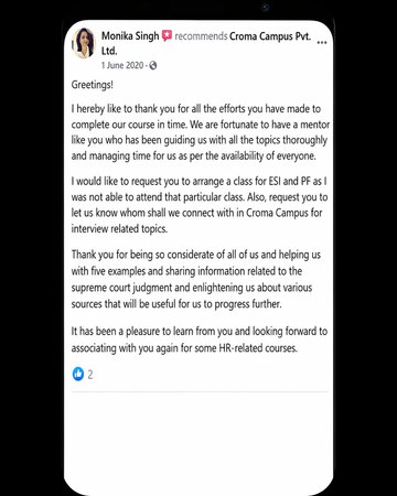 Student screenshot review from Monika Singh