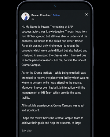 Student screenshot review from Pawan Chauhan