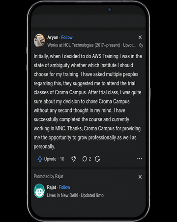 Student screenshot review from Aryan